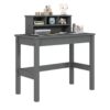 Logan - Writing Desk - Gray - Image 2