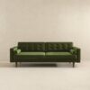 Casey - Mid Century Modern Sofa - Olive Green - Image 2