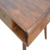 Curved Coffee Table - Chestnut - Image 5