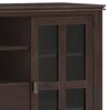 Artisan - Tall TV Media Stand - Dark Chestnut Brown - Image 6