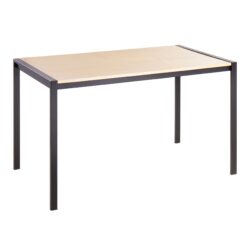 Fuji - Contemporary Dining Table - Black / Natural