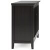 Amherst - Wide 4 Door Storage Cabinet - Hickory Brown - Image 3