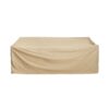 Shiled - Patio Outdoor 3 Seater Sofa Cover Fabric Weather Resistant - Beige - Image 6