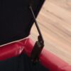 Glouster - Storage Ottoman Leather - Red - Image 7