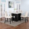 Mikha - Bar Table - White - Image 5