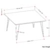 Hunter - Square Dining Table - Natural - Image 8