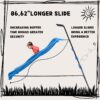 Xsl003 2.2M Kids Plastic Slide Indoor Freestanding Playground Equipment Children Plastic Slide Kids Indoor Slide - Blue - Image 4