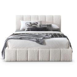 Hilar - King Platform Bed - White