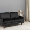 Plush Comfort Loveseat - Black - Image 16