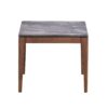 Bevis - Engineered Stone Top End Table - Black - Image 2