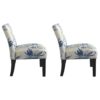 Verma - Floral Accent Chair - Blue - Image 3