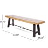 Catriona - Bench - Teak - Image 5