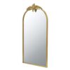 Arched Wall Mirror With Metal Frame, Wall Mirror For Living Room Bedroom Hallway - Gold - Image 8