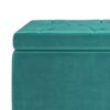 Hamilton - Storage Ottoman - Aqua Blue - Image 6
