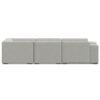 Rex - U-Shaped Sectional Sofa - Gray - Image 3