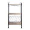 Brantley - Wine Rack - Gray / Oak - Image 2