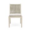 Cordoba - Dining Chair (Set of 2) Comfortable Armless Chairs - Beige - Image 16