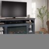 Americana - 86 In Fireplace TV Stand For TVs Up To 95" - Blue - Image 5