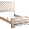 Queen Bed Elegant With Minimalist Design - Off White - Image 3