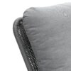 Contemporary Minimalist Wicker Rocking Chair & Soft Polyester Cushions And Durable Wooden Frame (Set of 2) - Gray - Image 9