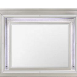 Cross - Glam Mirror With LED - Champagne