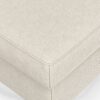 Ava - Mid Century Sofa With Ottoman Set - Cream - Image 13