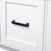 Modern Hall Tree With Entryway Bench, 3 Shelves And Drawers, Wide Hall Tree With Storage Bench For Hallway - White - Image 13
