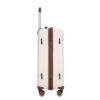 5 Piece Set (20"24"28 +A Travel Bag And A Toiletry Bag), Pp Hardshell Carry On Luggage Set With Tsa Lock Carry On Suitcase Luggage Durable Suitcase - White - Image 18