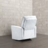 Asheville - Suede Recliner Chair - Light Gray - Image 5