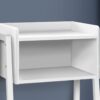 Accent Table, Side Contemporary & Versatile Placement - White - Image 8
