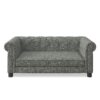 Modern Linen Fabric Elevated Pet Bed For Small And Medium Dogs - Light Gray - Image 10