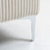 Modular Sectional Sofa Square Ottoman Module, Storage Ottoman Footrest - Beige - Image 11