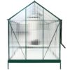 6.3'x8.2'x7' Polycarbonate Greenhouse, Heavy Duty Outdoor Aluminum Walk-In Green House Kit With Rain Gutter, Vent And Door For Backyard Garden - Green - Image 20