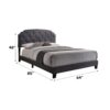 Tradilla - Queen Bed - Gray - Image 5