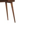 Rounded Writing Desk - Chestnut - Image 6