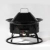 19" Propane Gas Fire Pit Table, 50000 Btu Round Steel Fire Pit For Outside Patio Deck Garden Backyard - Black - Image 6
