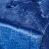Mid Century Ottoman Velvet With Button Tufting With Birch Wood Legs - Navy Blue - Image 7