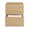 Classic Style Bathroom Vanity With Double Drawer, Freestanding Cabinet - Oak - Image 7