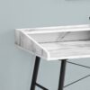 Computer Desk For Home Office, Laptop, Storage Shelves, Versatile Placement - White - Image 9