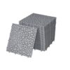 Interlocking Deck Tiles Plastic Waterproof Outdoor All Weather Anti-Slip Bathroom Shower Balcony Porch Strong Weight Capacity Upto 440 Lbs, Pebble Stone Pattern Pack Of 60 - Gray - Image 18