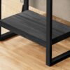 Accent Table, Side Industrial - Black - Image 8