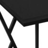 Accent Table, C - Shaped, Contemporary And Modern - Black - Image 6