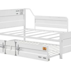 Cargo - Twin Daybed With Trundle - White
