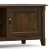 Burlington - Low TV Media Stand - Mahogany - Image 5