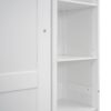 Full Size Murphy Wall Bed With Shelves And LED Lights - White - Image 11