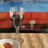Swirl Plastic Wine Glasses (Set of 4), Bpa Free Acrylic, Unbreakable, 12Oz - Blue - Image 3