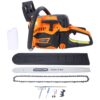 62Cc Gas Powered Chainsaw With 20" Oregon Chain & Bar 2 Cycle Petrol Handheld Cordless Design Epa Compliant - Orange - Image 2