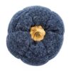Pumpkin Ornament Decor For Holiday Harvest Festival Fall Festival & Thanksgiving (Set of 3) - Blue - Image 4