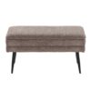 Neapolitan - Contemporary Storage Bench - Black / Brown - Image 5