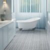 Interlocking Deck Tiles Plastic Waterproof Outdoor All Weather Anti-Slip Bathroom Shower Balcony Porch Strong Weight Capacity Upto 6613 Lbs, Rosette Pattern Pack Of 12 - Gray - Image 19